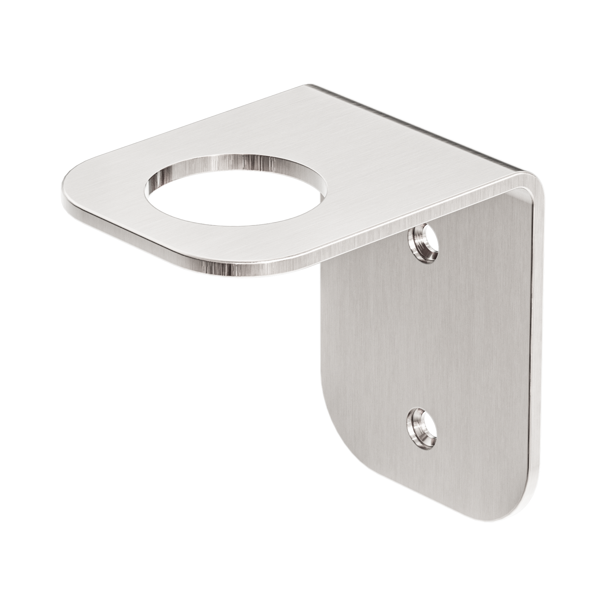 Nero Mecca Soap Bottle Holder Brushed Nickel