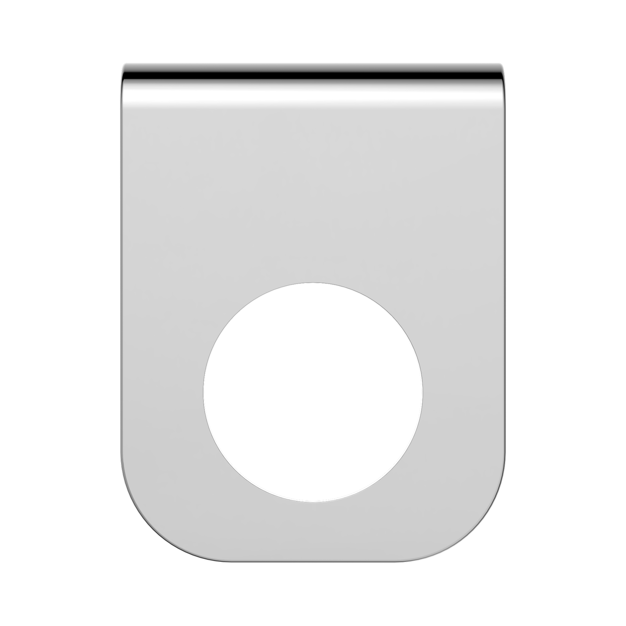 Nero Mecca Soap Bottle Holder Chrome