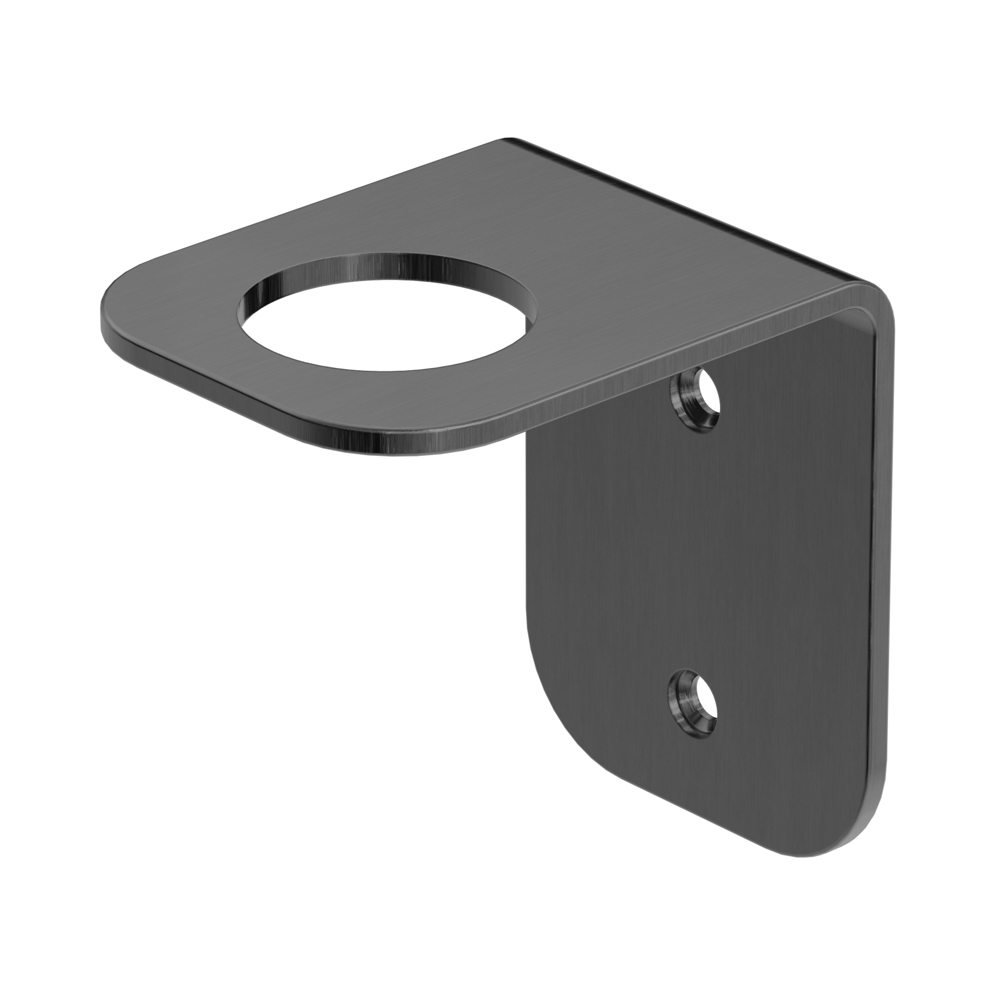 Nero Mecca Soap Bottle Holder Brushed Gun Metal