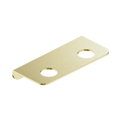 Nero Mecca Double Soap Bottle Holder Brushed Gold