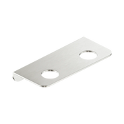 Mecca Double Soap Bottle Holder Brushed Nickel
