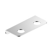 Mecca Double Soap Bottle Holder Chrome