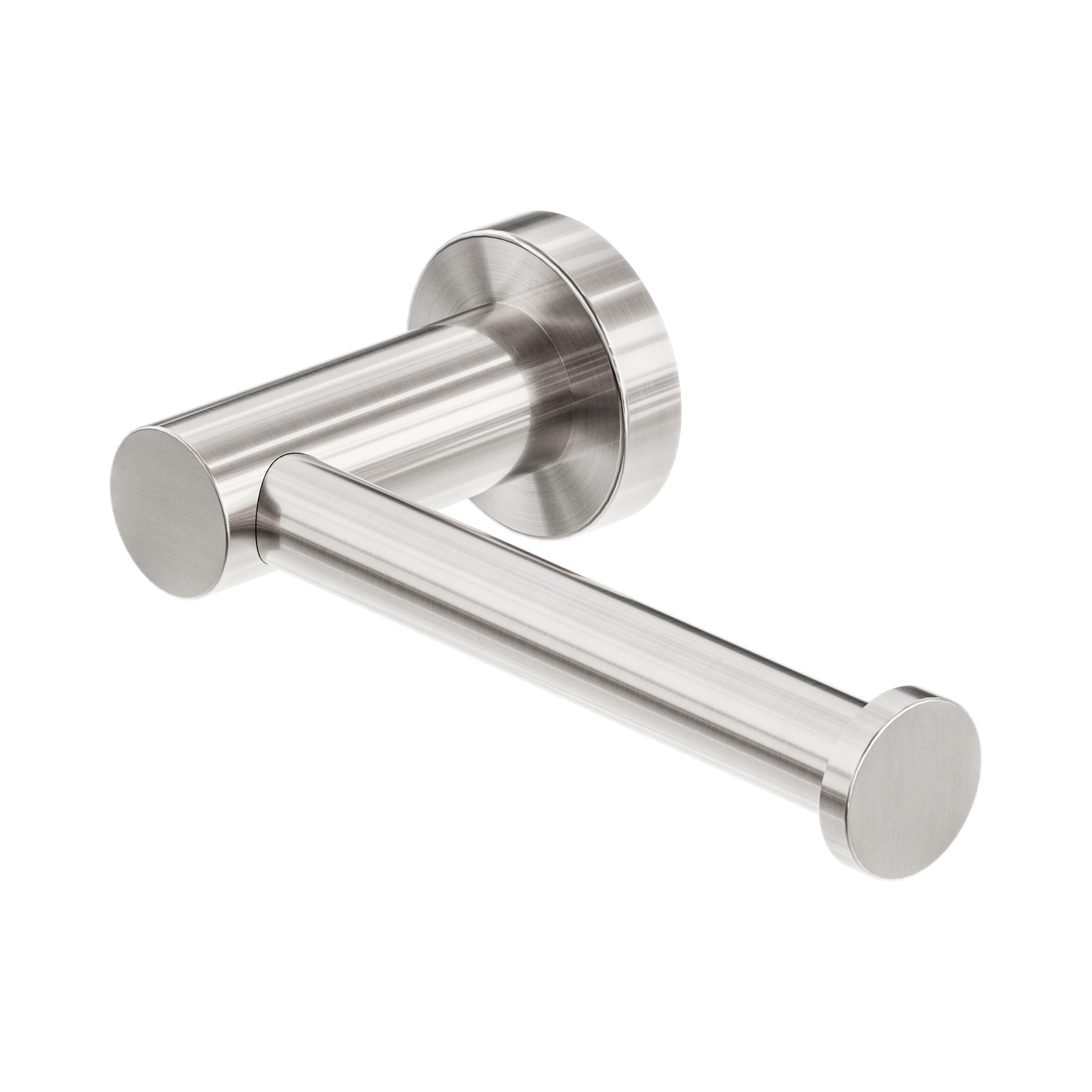 Nero Mecca Toilet Roll Holder Brushed Nickel