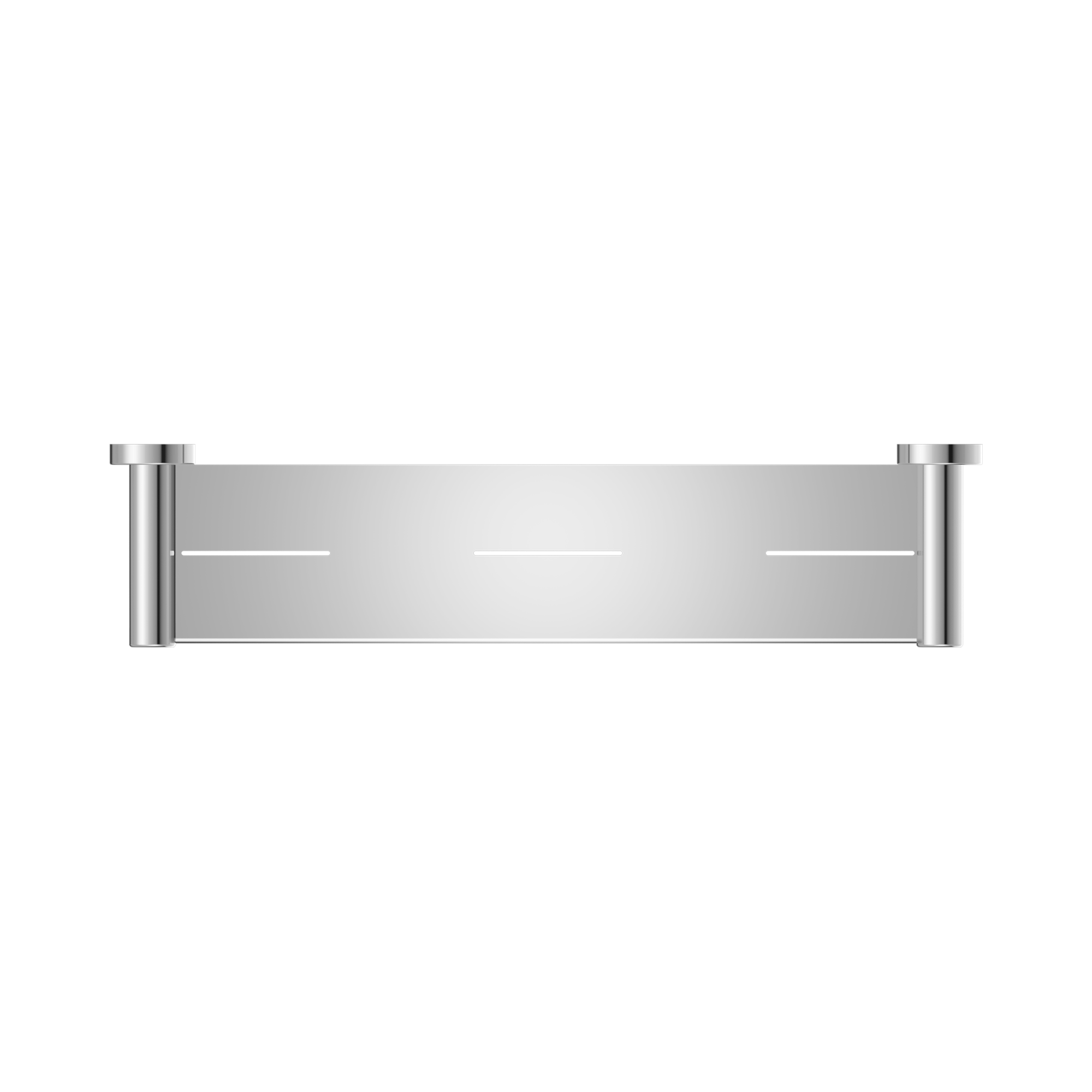 Nero Mecca Metal Shower Shelf Chrome