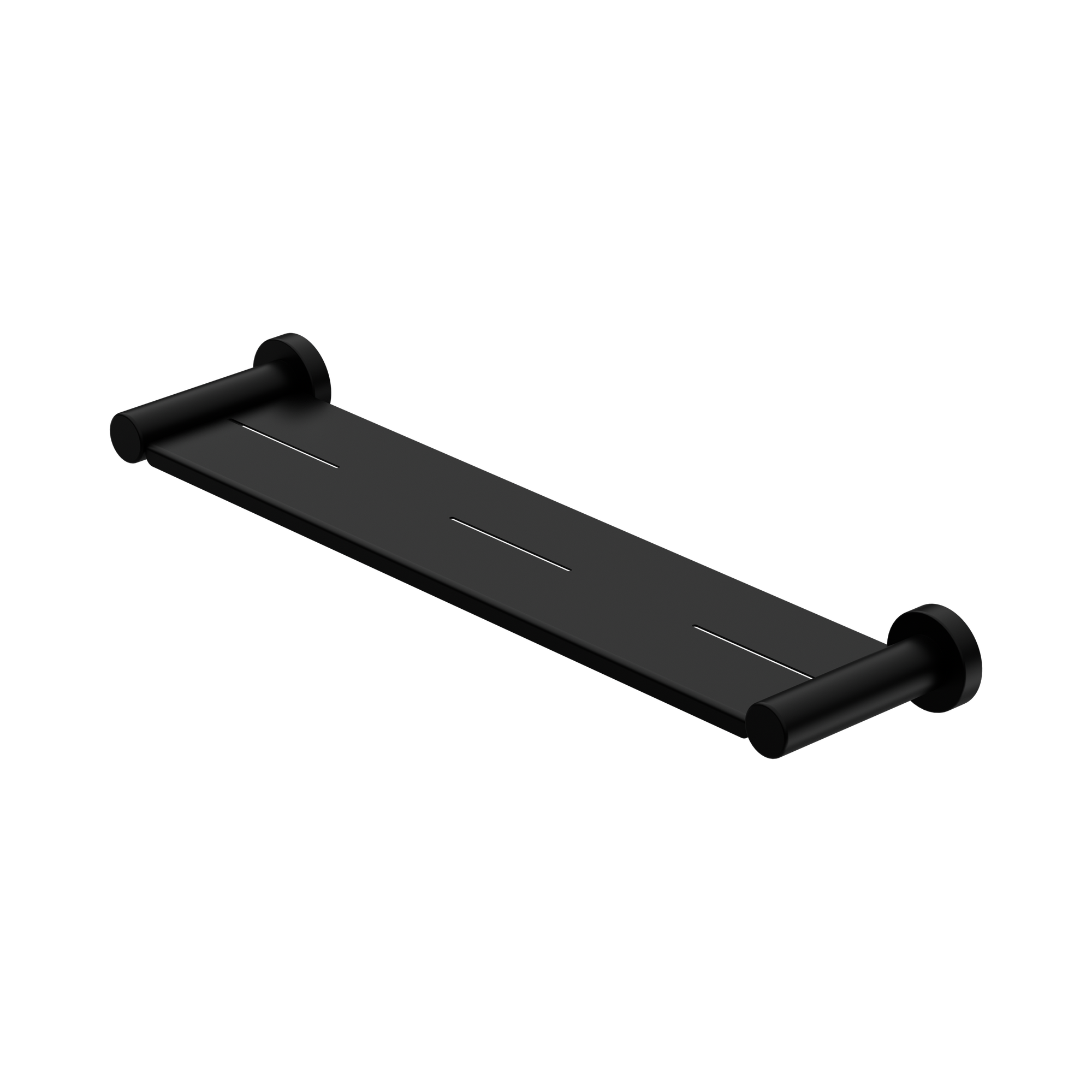 Nero Mecca Metal Shower Shelf Matte Black