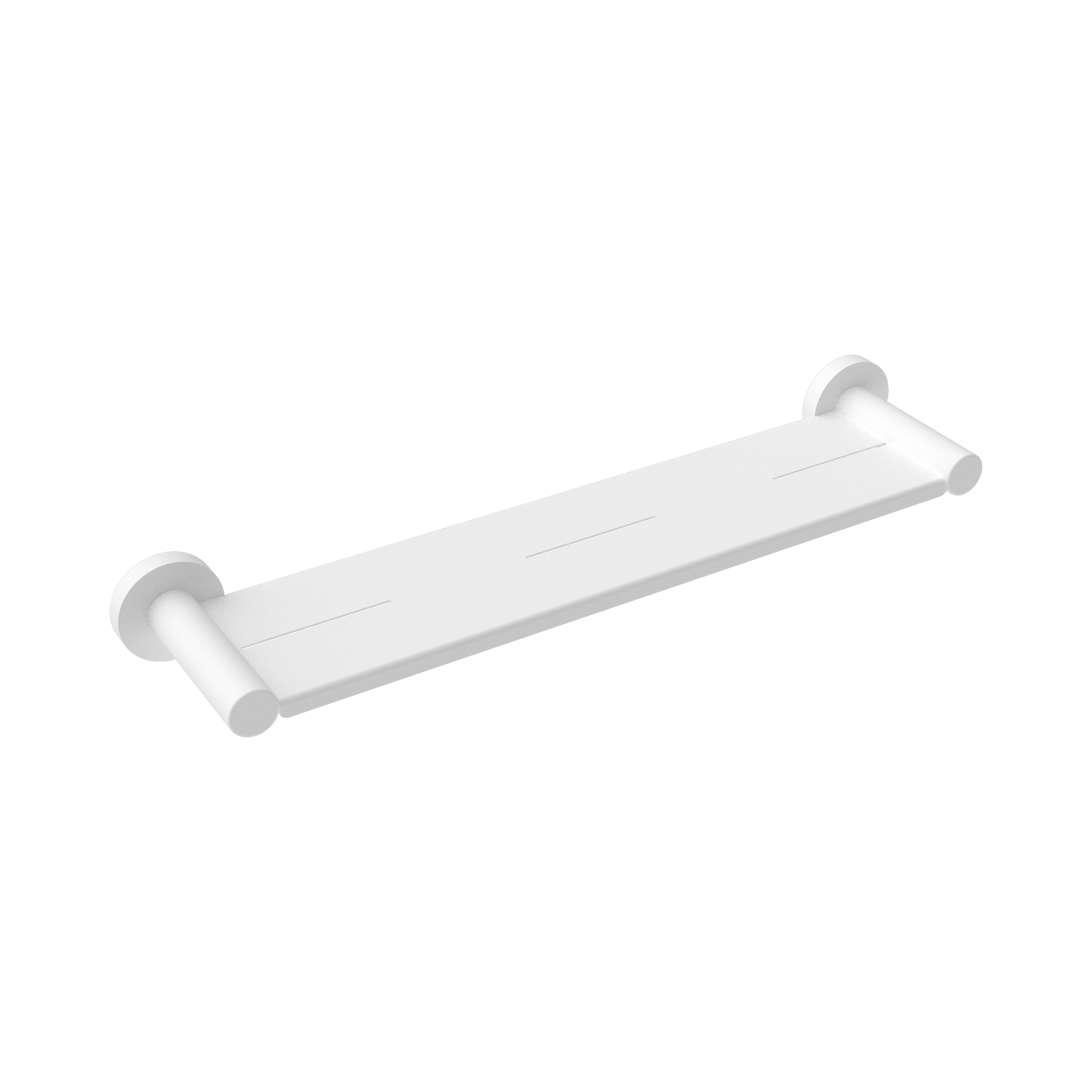 Nero Mecca Metal Shower Shelf Matte White