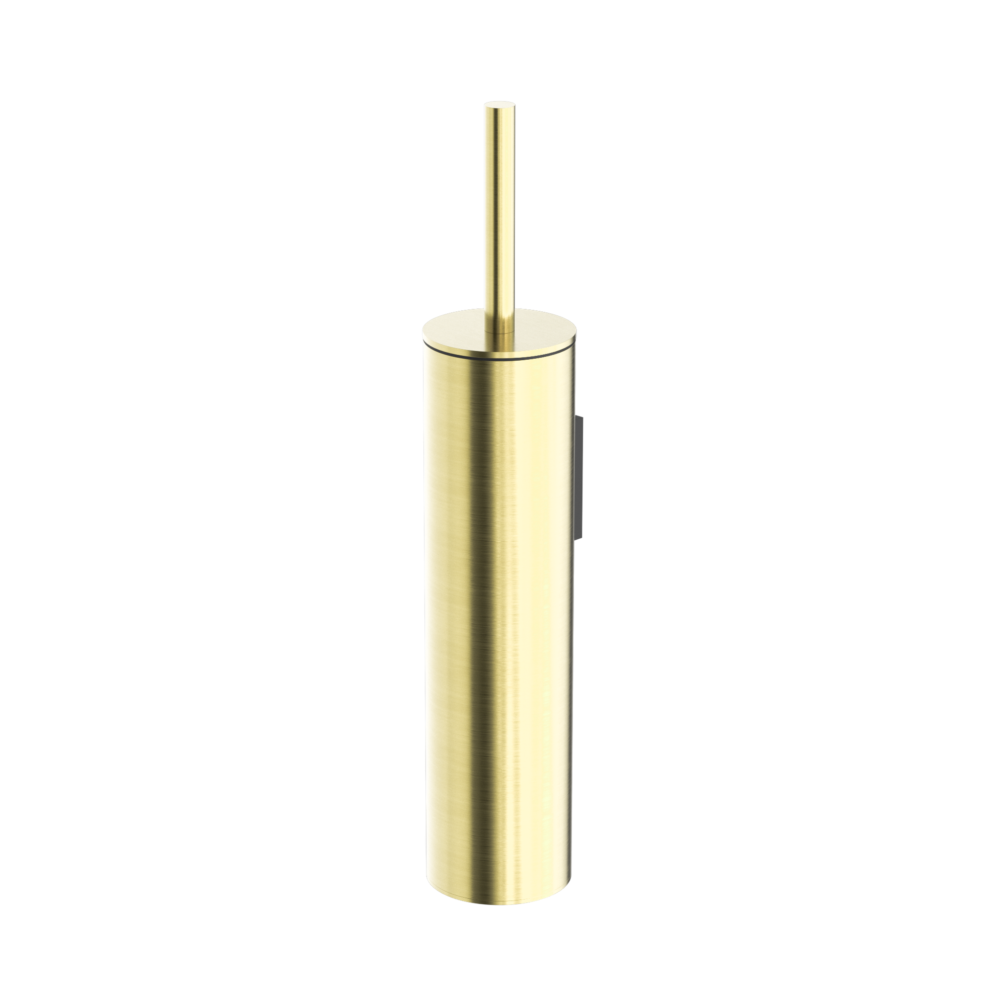 Nero Mecca Toilet Brush Holder Brushed Gold