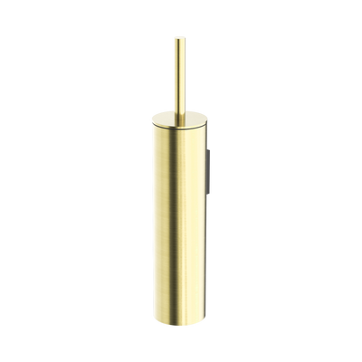 Nero Mecca Toilet Brush Holder Brushed Gold