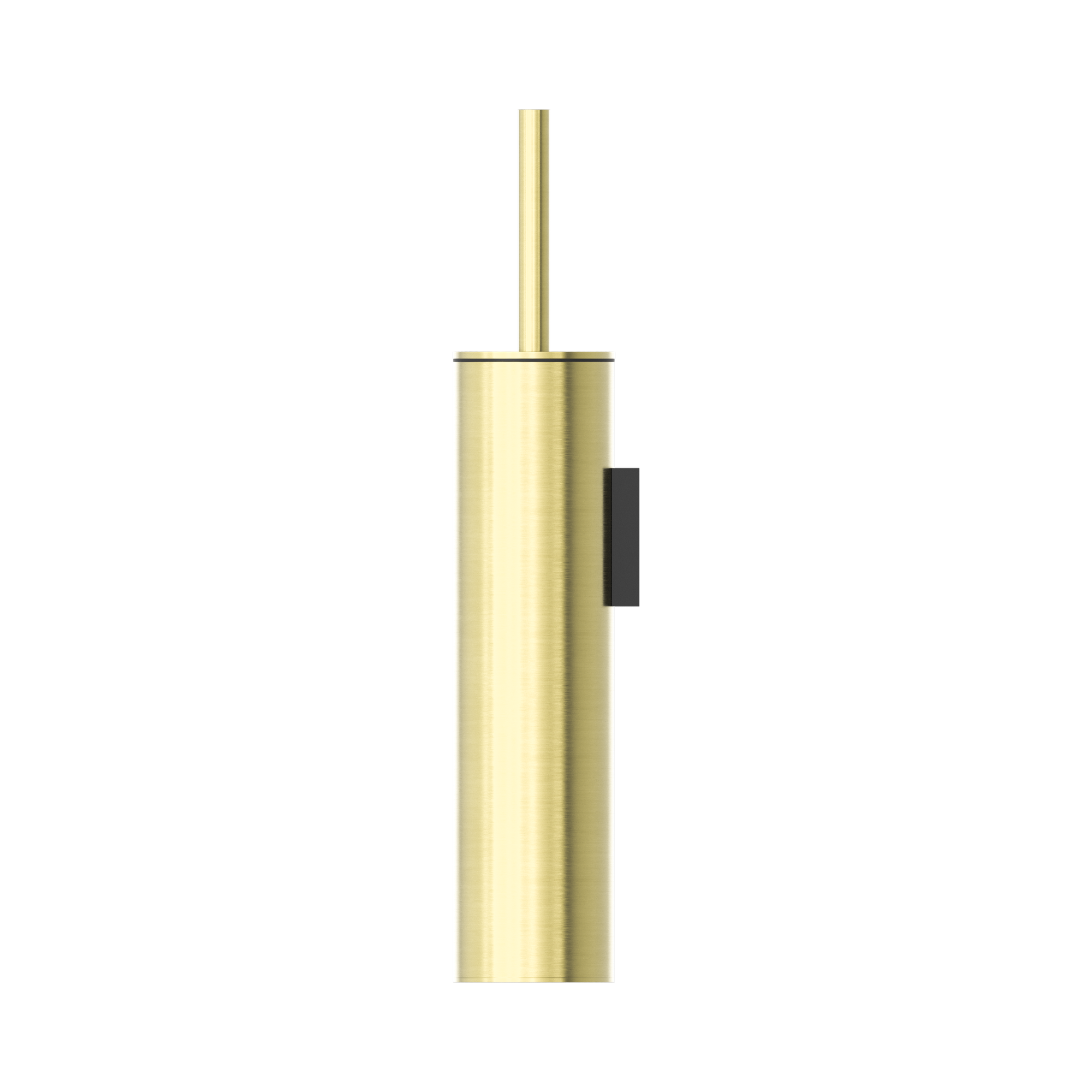 Nero Mecca Toilet Brush Holder Brushed Gold