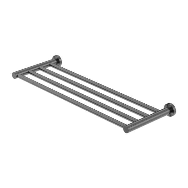 Nero Mecca Towel Rack Gun Metal