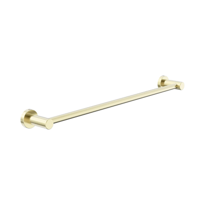 Nero Dolce II Single Towel Rail 600mm Brushed Gold