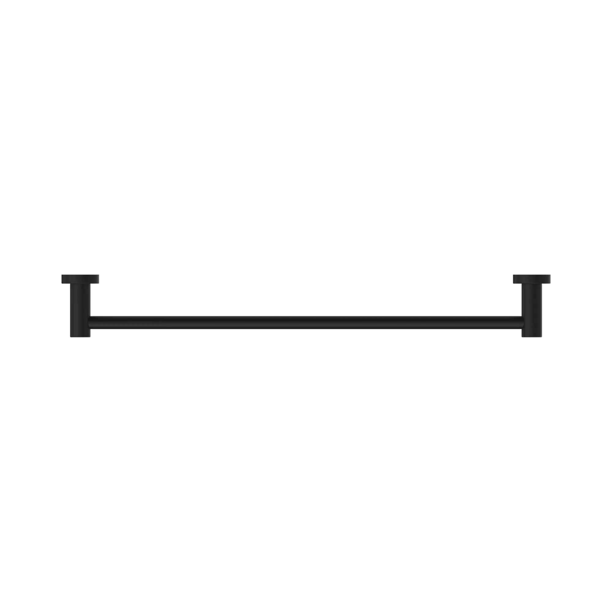 Nero Dolce II Single Towel Rail 600mm Matte Black
