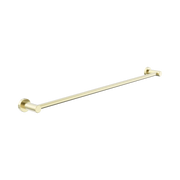 Nero Dolce II Single Towel Rail 800mm Brushed Gold