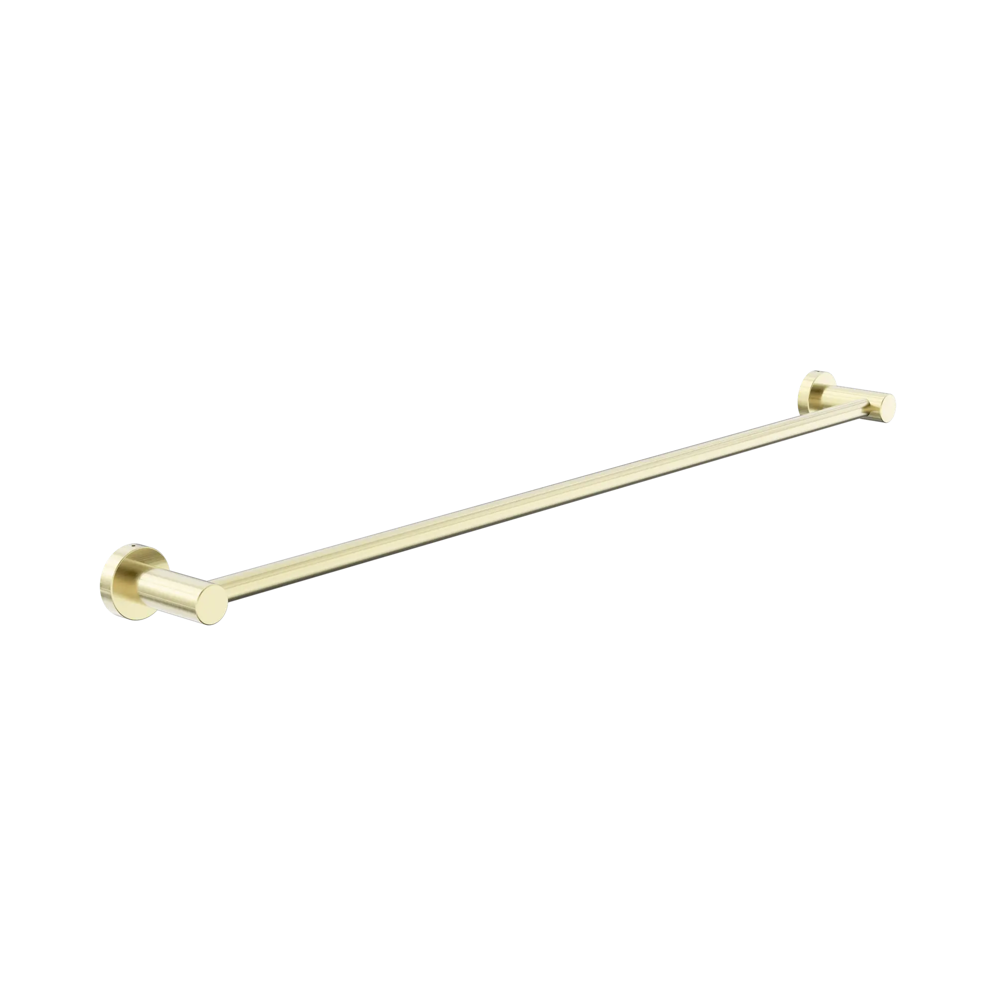Nero Dolce II Single Towel Rail 800mm Brushed Gold
