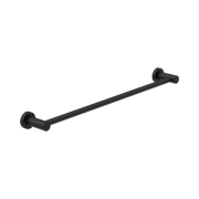 Nero Dolce II Single Towel Rail 800mm Matte Black