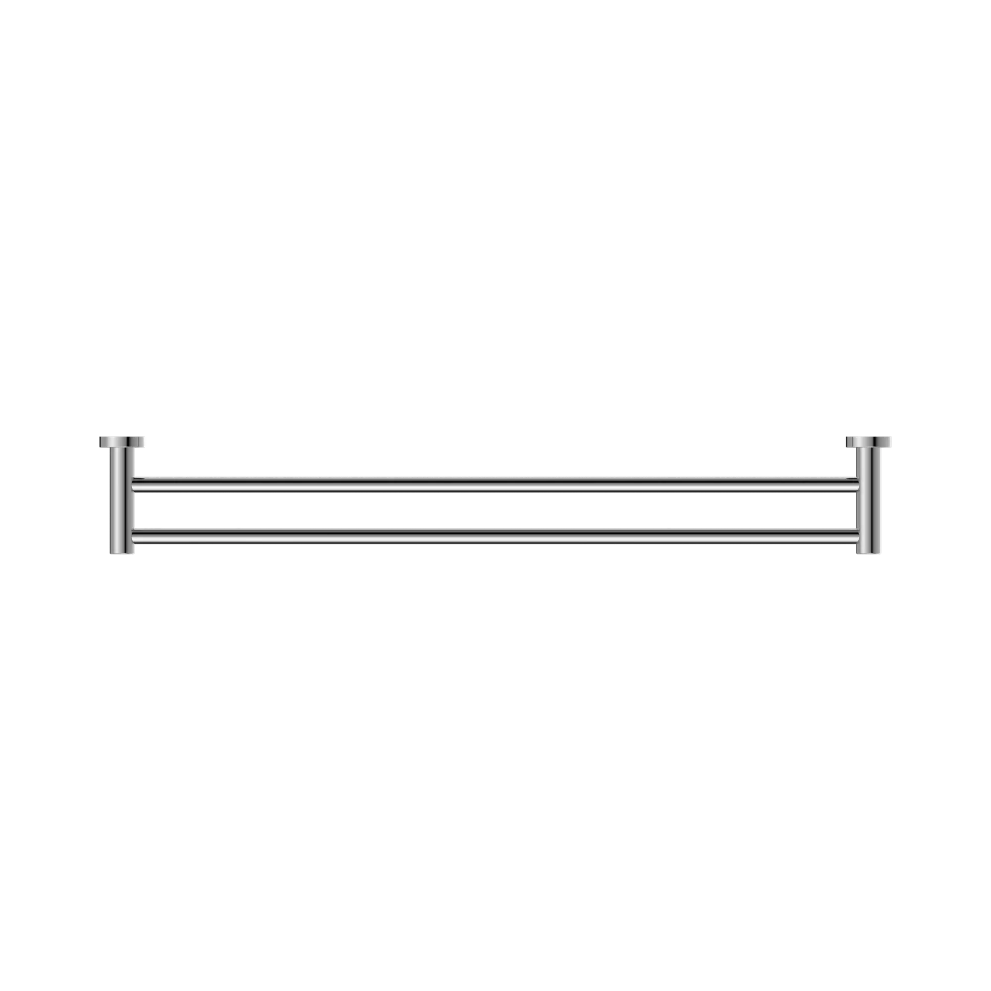 Nero Dolce II Double Towel Rail 800mm Chrome