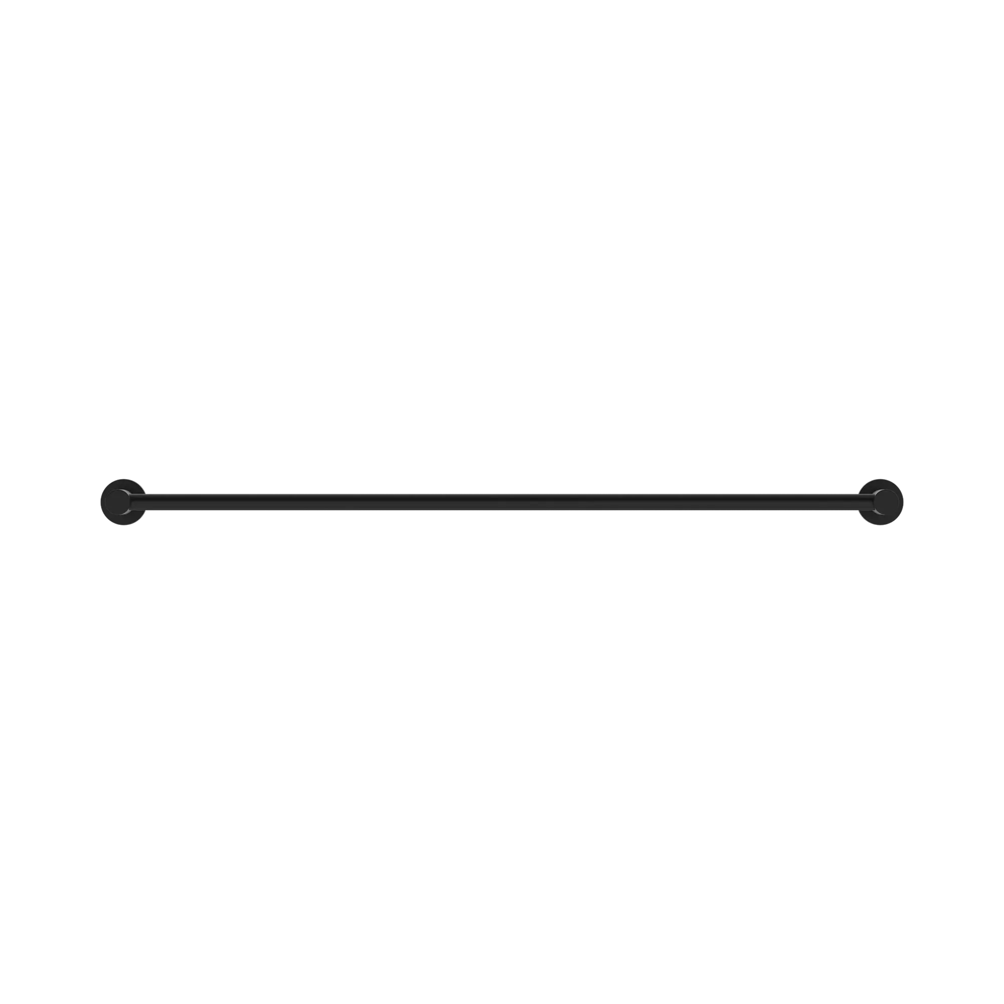 Nero Dolce II Double Towel Rail 800mm Matte Black