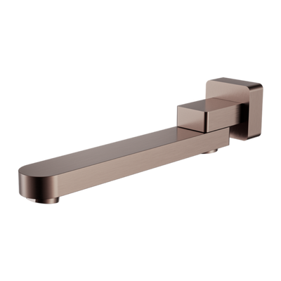 Nero Bianca Swivel Bath Spout Only - Brushed Bronze