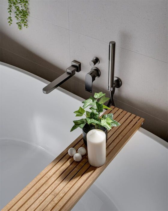 Nero Bianca Swivel Bath Spout Only - Gunmetal