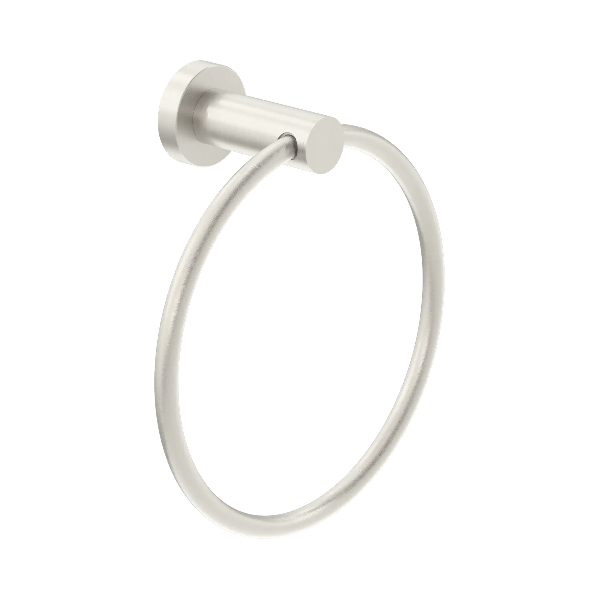 Nero Dolce II Hand Towel Ring Brushed Nickel