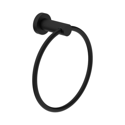 Nero Dolce II Hand Towel Ring Matte Black