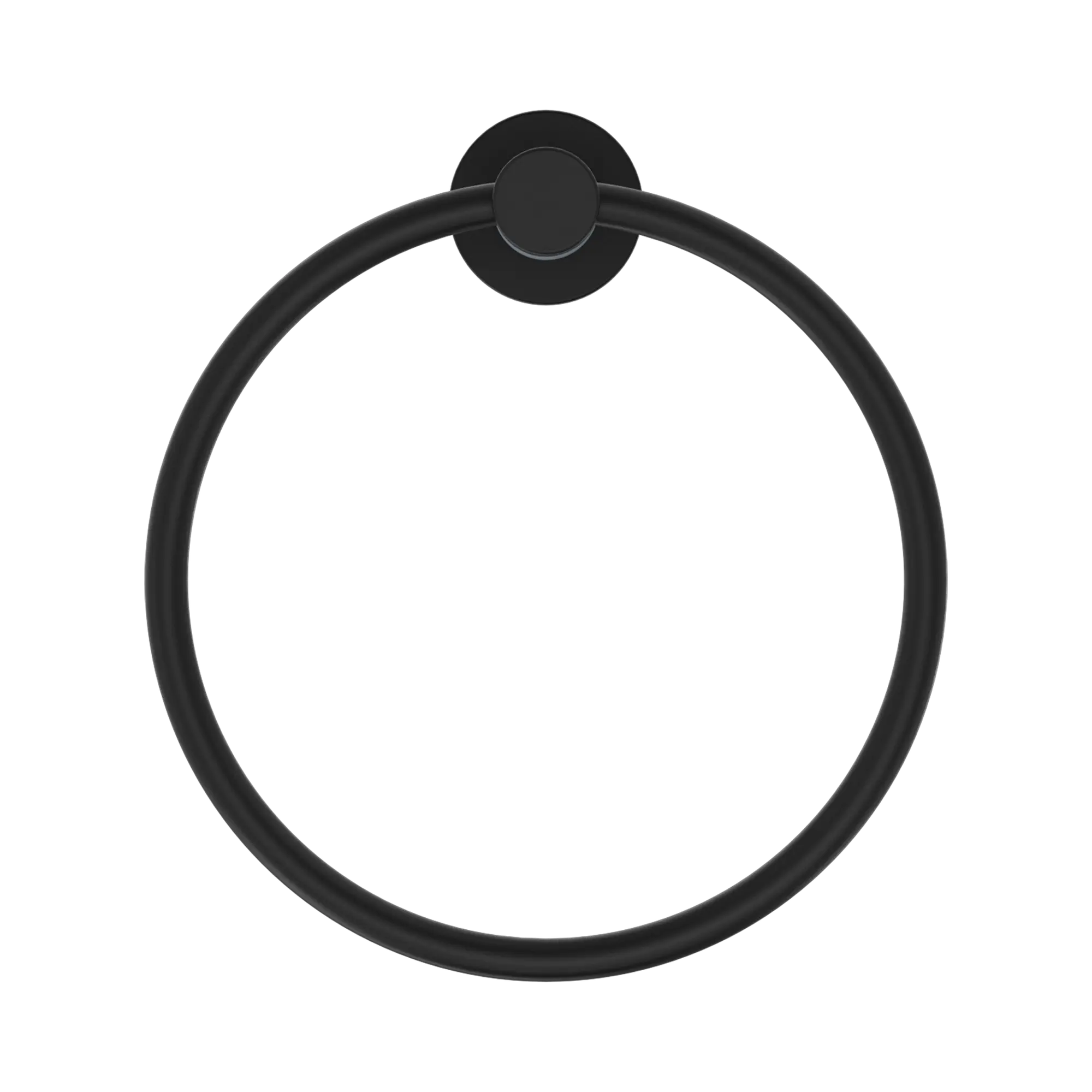 Nero Dolce II Hand Towel Ring Matte Black