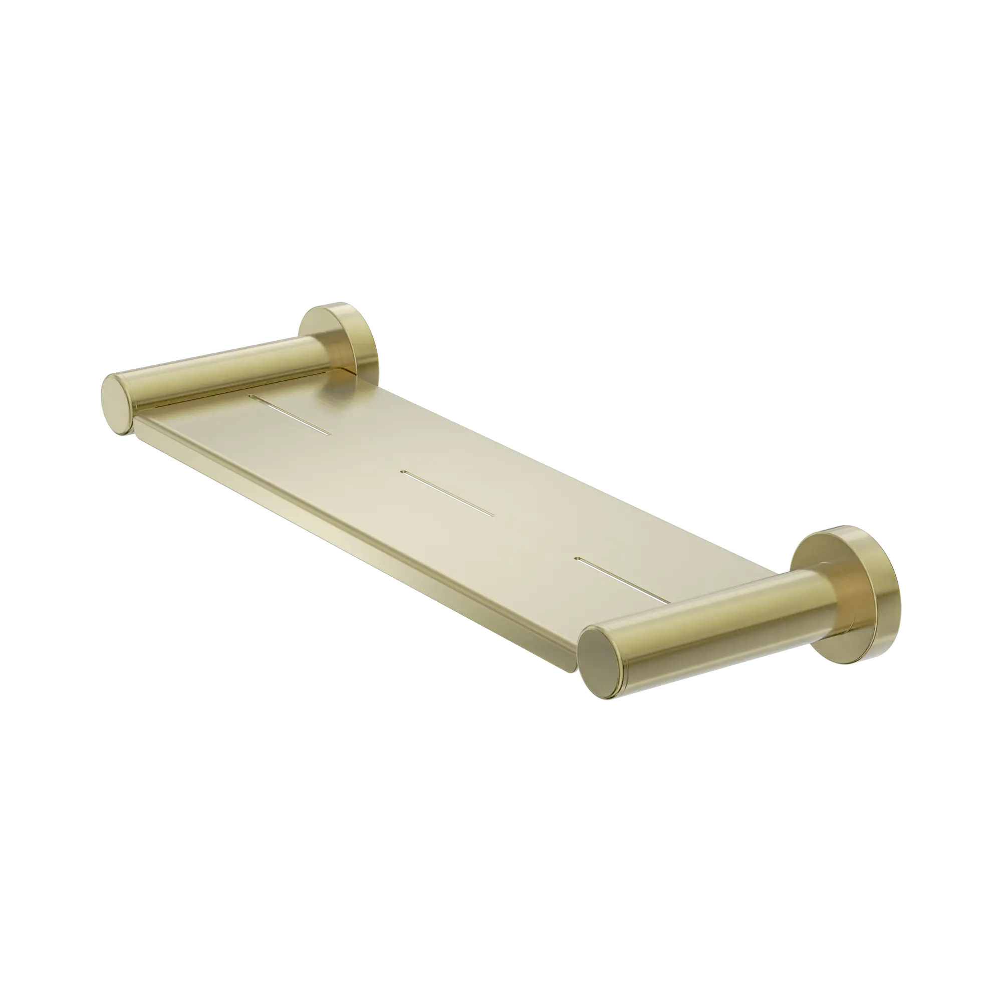 Nero Dolce II Metal Shower Shelf Brushed Gold