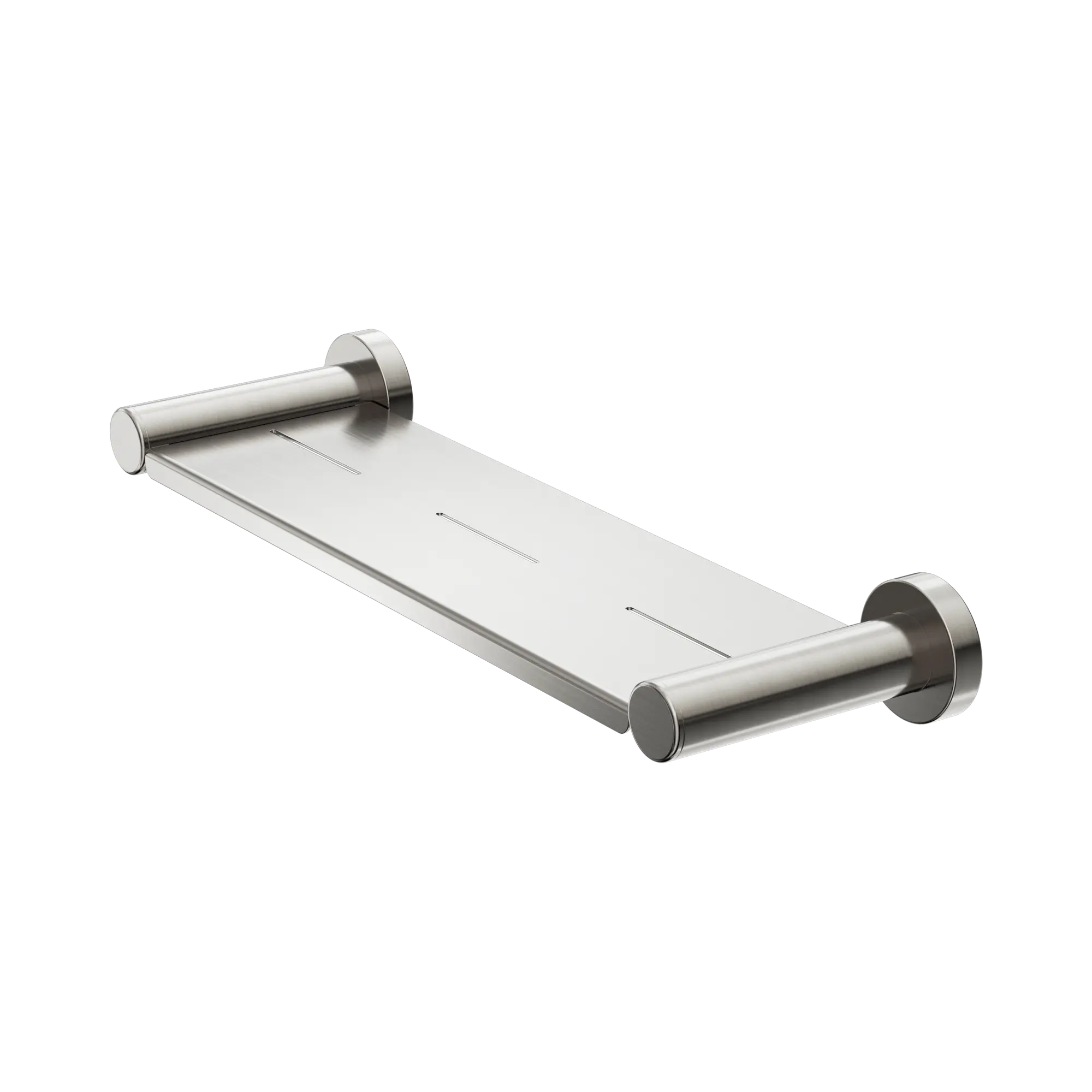 Nero Dolce II Metal Shower Shelf Brushed Nickel