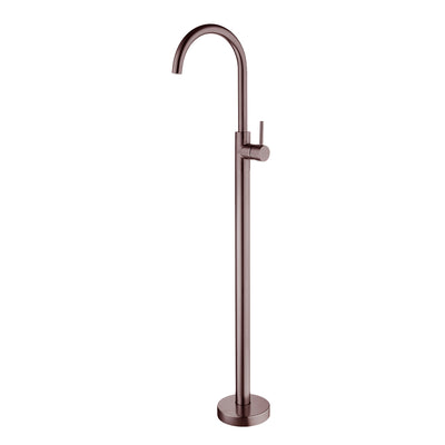 Nero Mecca Freestanding Bath Mixer Brushed Bronze