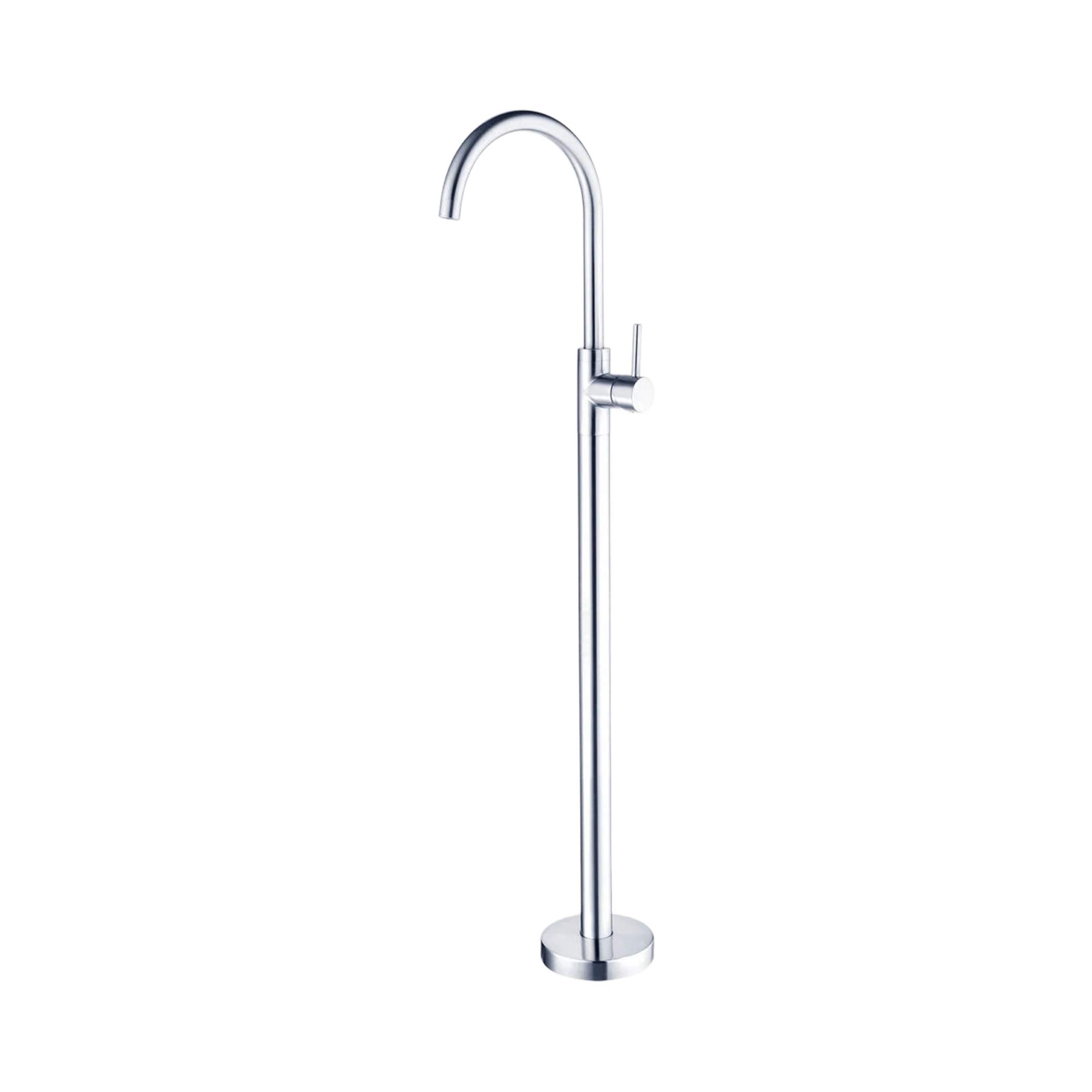 Nero Mecca Freestanding Bath Mixer Chrome