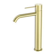Nero Mecca Tall Basin Mixer Brushed Gold