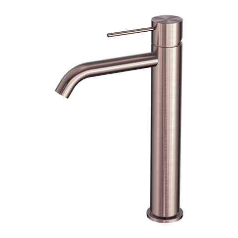 Nero Mecca Tall Basin Mixer Brushed Bronze