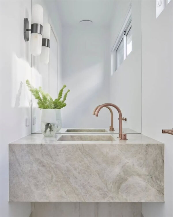 Nero Mecca Hob Basin Mixer Brushed Bronze