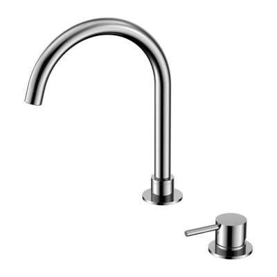 Nero Mecca Hob Basin Mixer Chrome