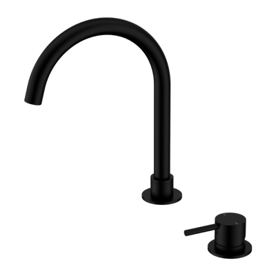 Nero Mecca Hob Basin Mixer Matte Black