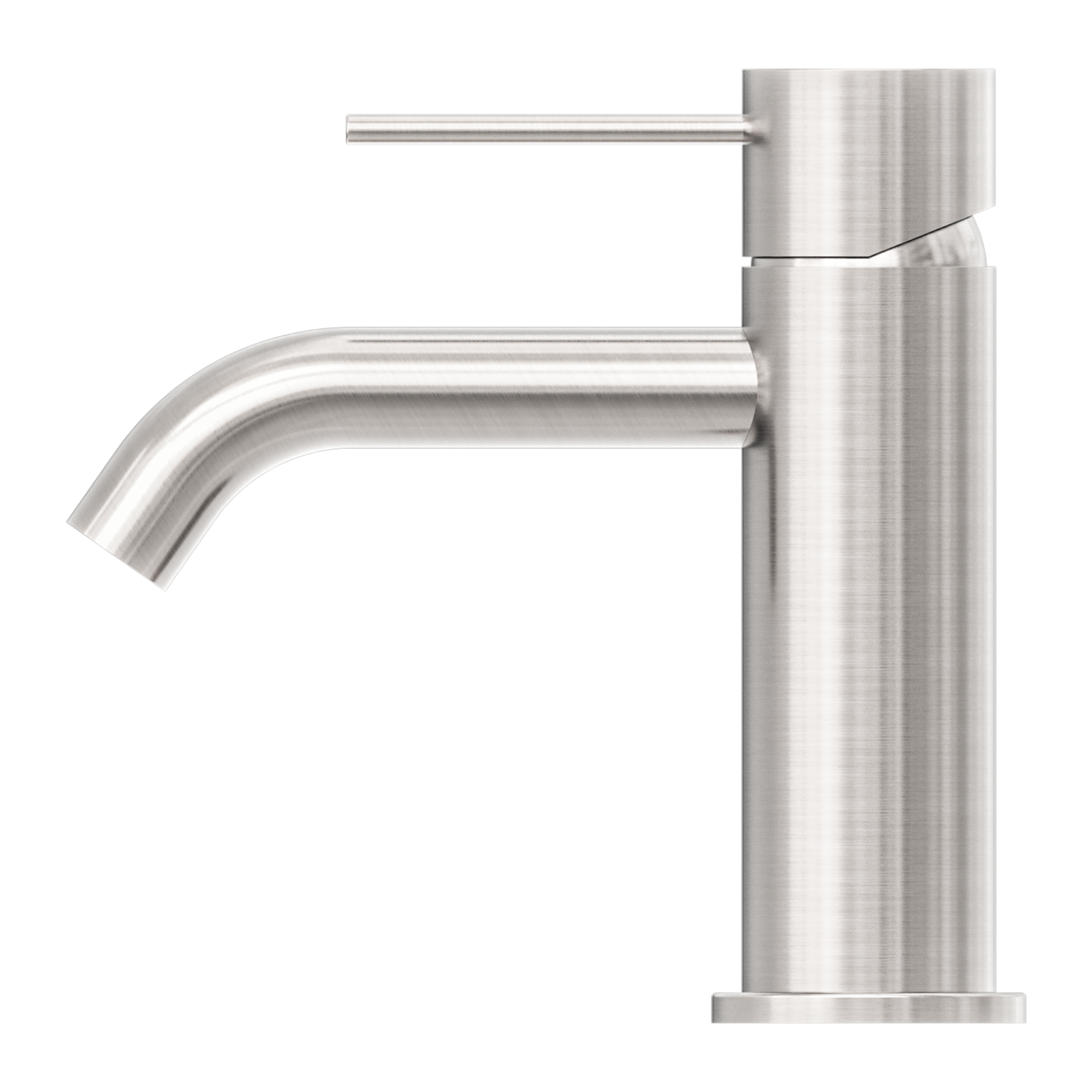Nero Mecca Basin Mixer Brushed Nickel