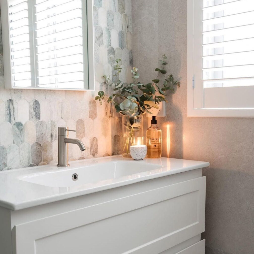 Nero Mecca Basin Mixer Brushed Nickel