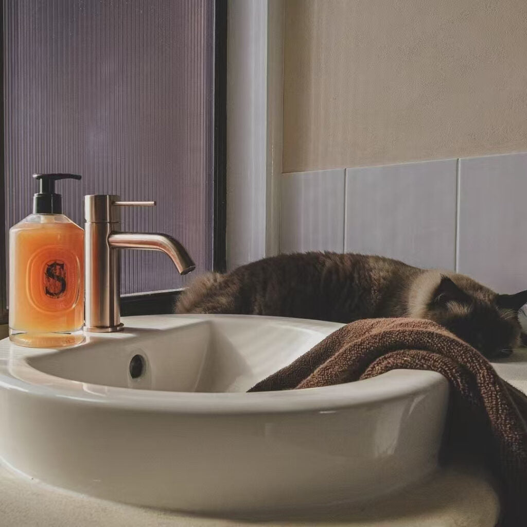 Nero Mecca Basin Mixer Brushed Bronze