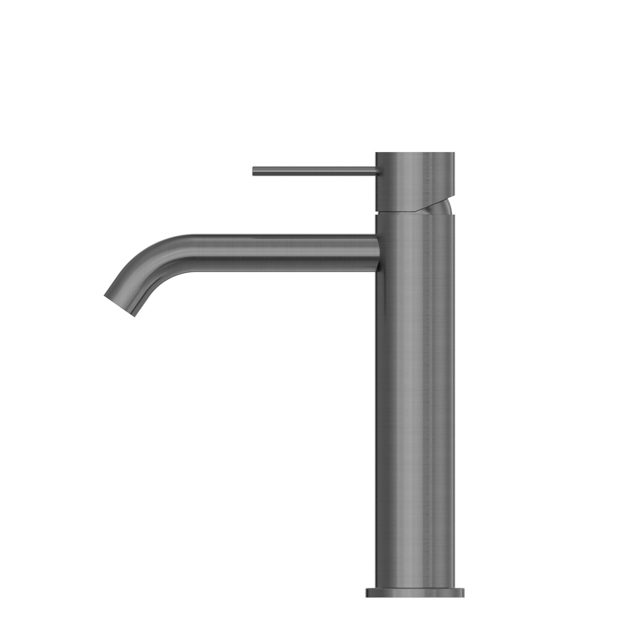 Nero Mecca Mid Tall Basin Mixer Gun Metal
