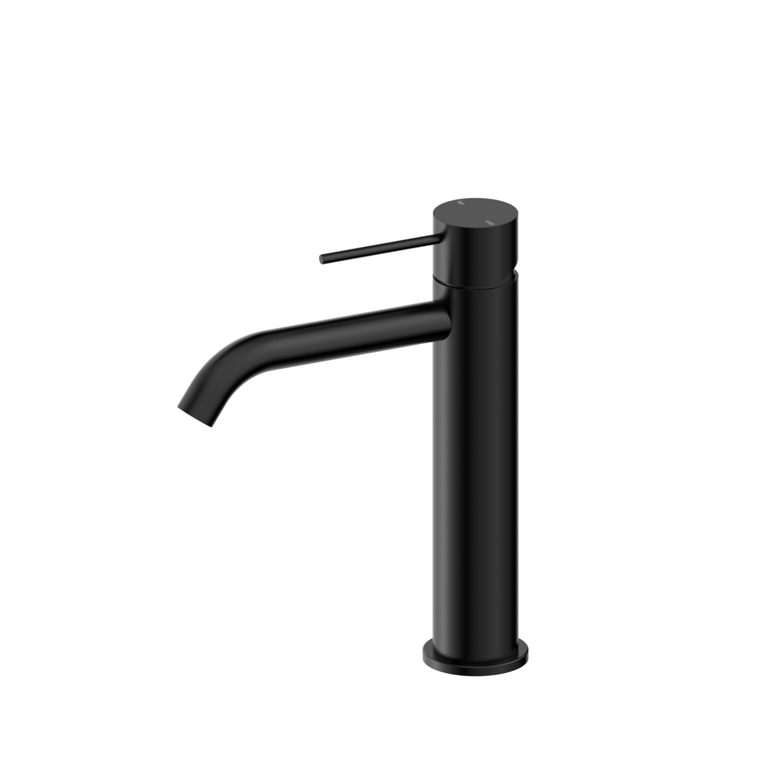Nero Mecca Mid Tall Basin Mixer Matte Black