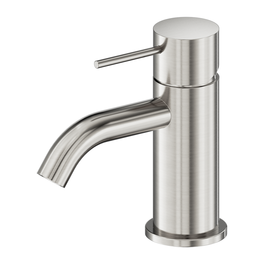 Nero Mecca Mini Basin Mixer Brushed Nickel