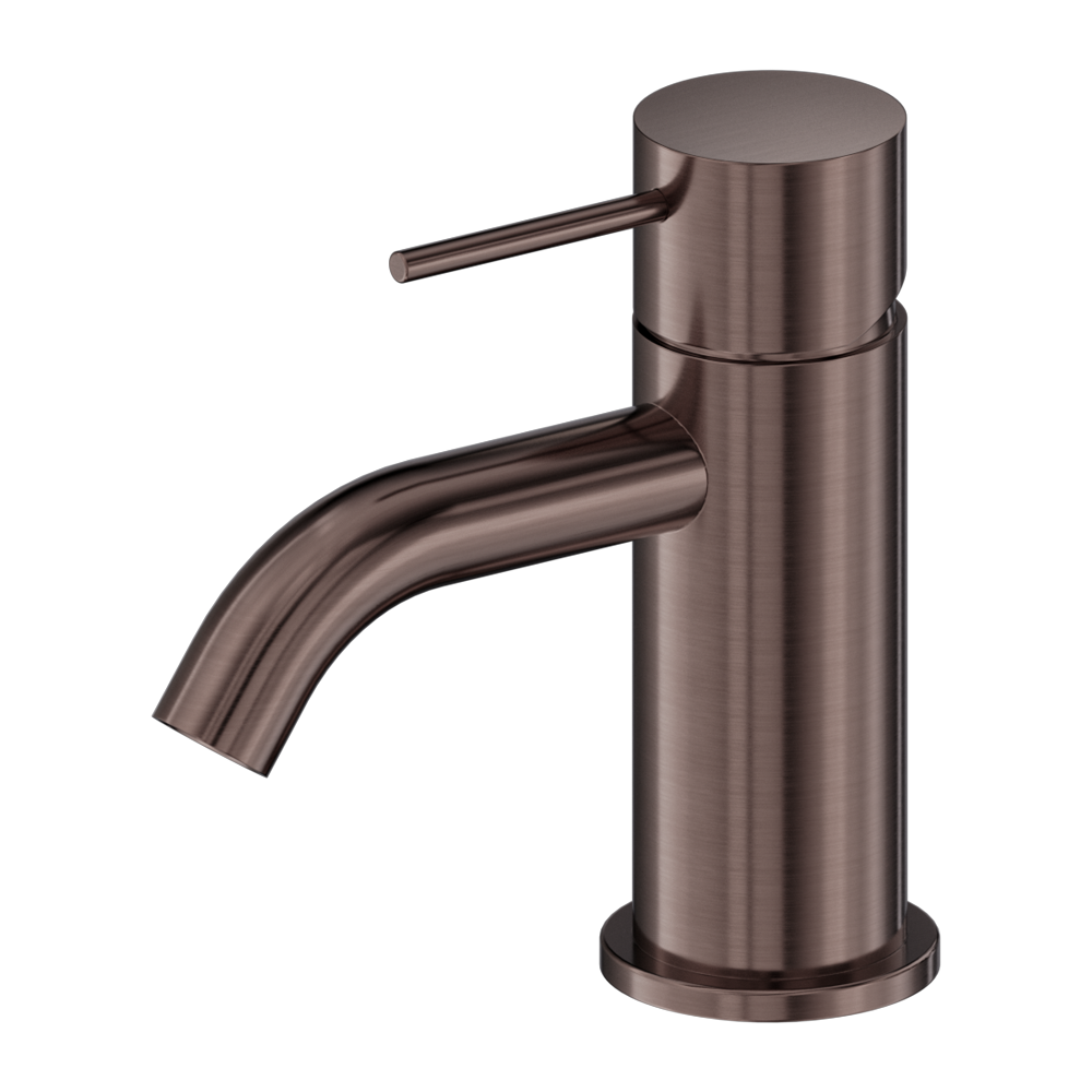 Nero Mecca Mini Basin Mixer Brushed Bronze