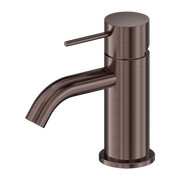 Nero Mecca Mini Basin Mixer Brushed Bronze