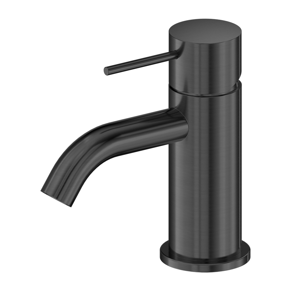 Nero Mecca Mini Basin Mixer Gun Metal