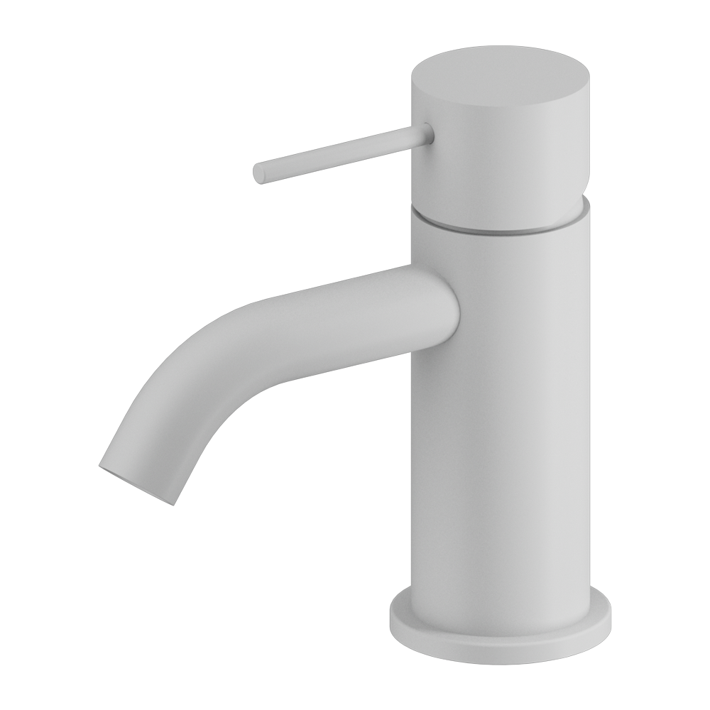 Nero Mecca Mini Basin Mixer Matte White