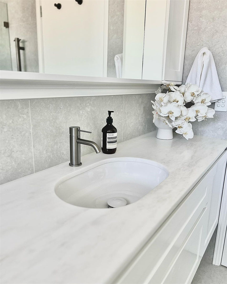 Nero Mecca Basin Mixer Gun Metal