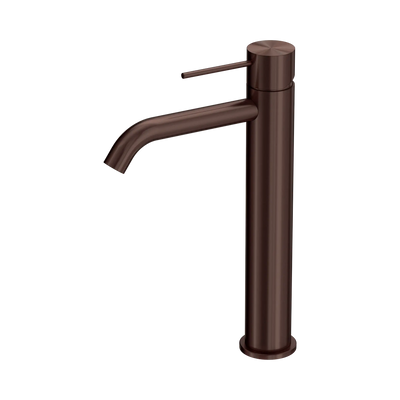 Nero Mecca Tall Basin Mixer Rome Bronze