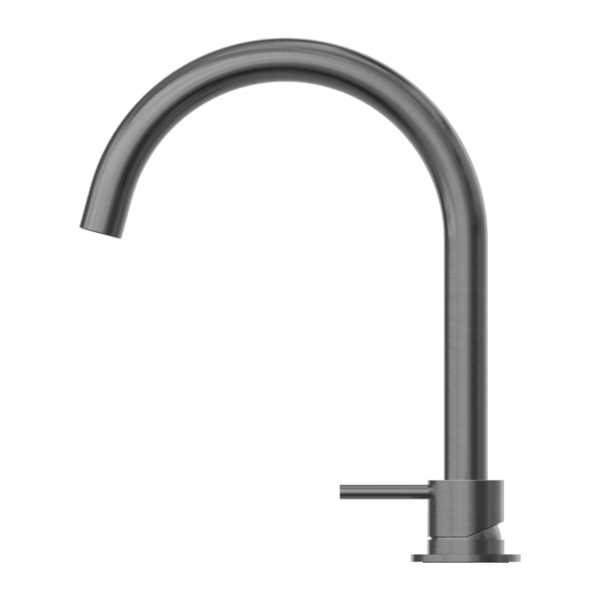 Nero Mecca Hob Basin Mixer Gun Metal