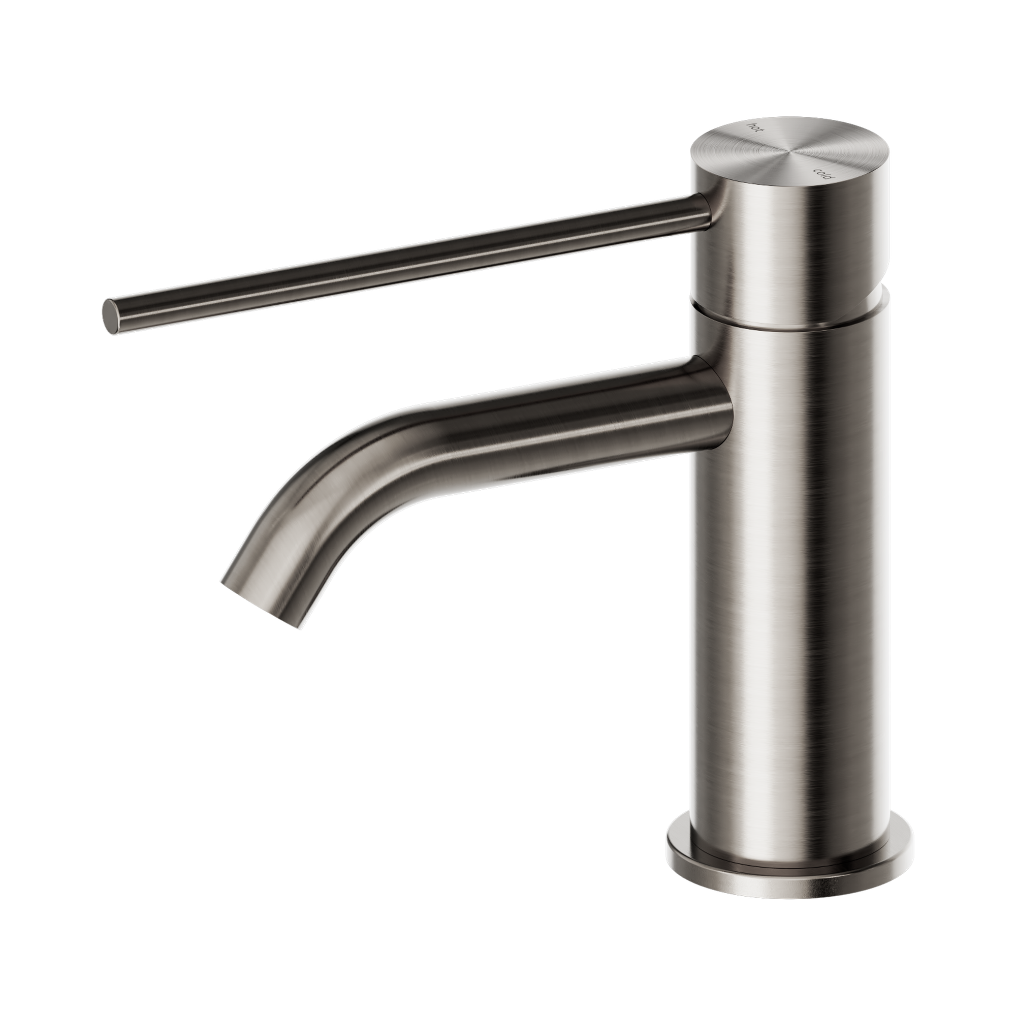 Nero Mecca Care Basin Mixer Extended Lever Brushed Nickel