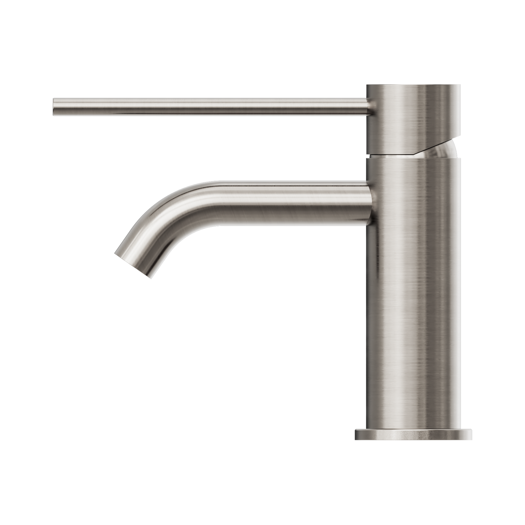 Nero Mecca Care Basin Mixer Extended Lever Brushed Nickel